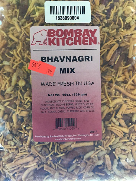 Ethnic Foods Inc. Issues Allergy Alert on Undeclared Peanuts in “Bhavnagri Mix”